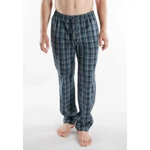Tom Tailor Pyjama: Blauw, Effen Shirt / carree broek( TOM.46 )
