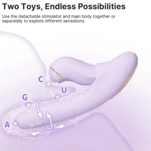 Svakom Duoglow Stotende Vibrator Met App 19 cm