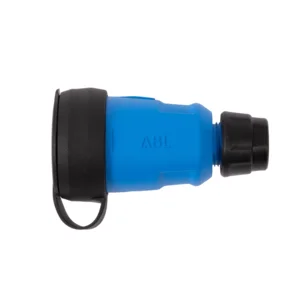 Blauwe stekker