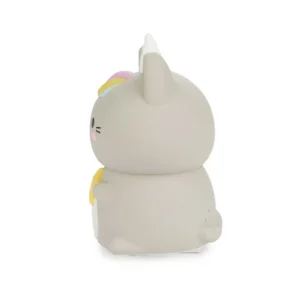 Balvi Nachtlamp Kat Poes Kawaii Grijs USB Kabel