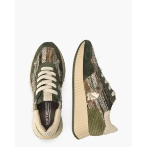 Softwaves Alana Groen/Multi Damessneakers