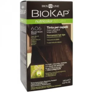 Biokap Nutricolor Delicato 6.06 Donkerblond 140ml