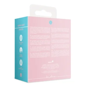 Loveline Tapping Heart Vibrator Pink Arabesque 7 cm