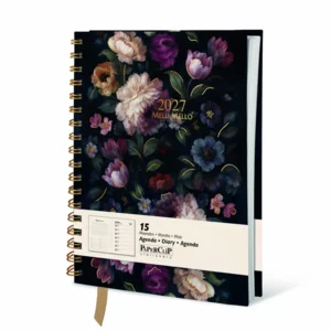 Agenda - Pioenrozen - Donker - Melli Mello - 2027 - 04-AGE.MM.2708-1