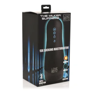 XR Brands The Milker Supreme 15X Love Botz Zuigende Masturbator
