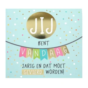 Kaart - Pop-up, licht & muziek - Jij bent vandaag jarig - 019A