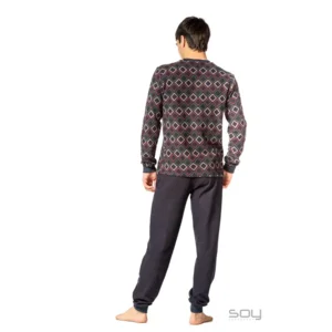 Egatex ( Soy ) Heren pyjama: Punto milano ( warm ) ( EGA.378