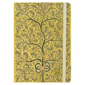 Agenda - 2025 - Compact - 16 maanden - Silk tree of life - 12,7x17,8cm