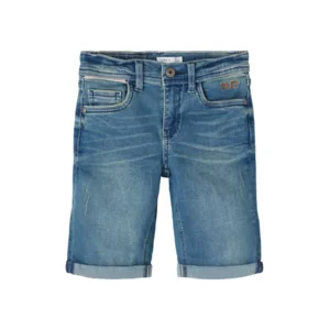 Name-it Jongens Jeans Long Shorts Theo Dnmtomo Medium Blue
