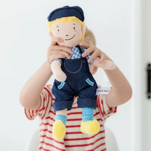 Pop - Knuffelpop - Fien en Teun - Boer Teun - 33cm