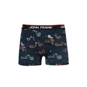 John Frank Moto herenshort met print