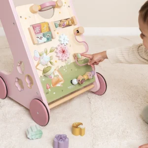 Babywalker - Loop / duwwagen - Fairy Garden - Met activiteiten - Roze