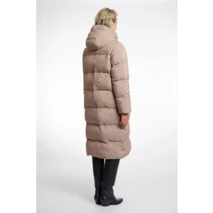 Rino & Pelle winterjas: Zestte, Toffee kleur, lang model ( RINO.86 )