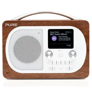 Pure Evoke H4 DAB Radio Walnut