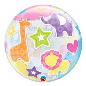 Folieballon - Welcome baby - Bubble  - 56cm - Zonder vulling