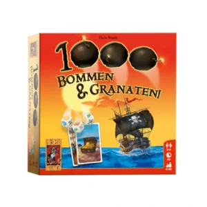 Spel - Dobbelspel - 1000 Bommen & Granaten! - 8+