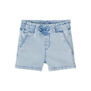 Name it Meisjes Jeans Short Regular Fit Light Blue