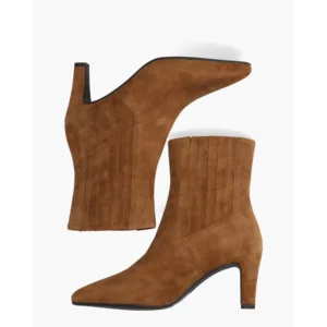 Di Lauro Calandra Cognac Dames Enkellaarsjes