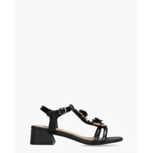 Lisa & Jo Zanaira Zwart Damessandalen