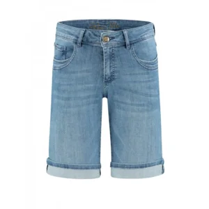 Para Mi Lyndsey p-form Denim: Jeans short color: water blue (PARA.112)