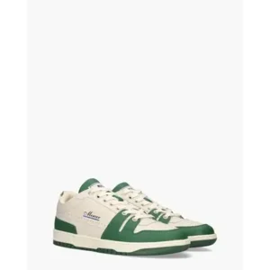 Mercer The Brooklyn Off-White/Groen Herensneakers