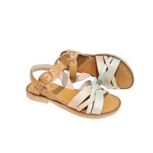 Stones and Bones Sandaal MAIFA 5086 Cognac/Mint 30