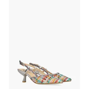 Lisa & Jo Waqi Multi Dames Slingbackpumps