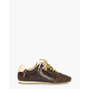 Nubikk Billy Lou Donkerbruin Damessneakers