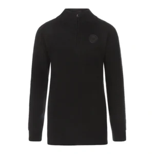 No Way Monday Jongens Sweater Met Kraag Black