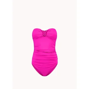Cyell Framboise strapless, voorgevormd badpak in roze