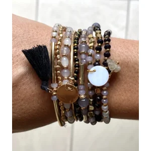 Armband Santorini zwart