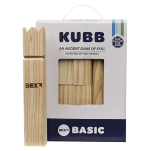 Spel - Kubb - Basic - Formaat koning 25x4,5x4,5cm