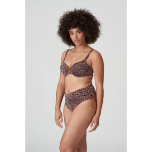Prima Donna Swim Punta Rata voorgevormde bikini in blauw en koper