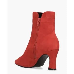 Di Lauro Sterre Donkerrood Dames Enkelboots