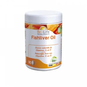 Be-Life Fishliver oil (Natuurlijke Bron Van Vit A&D) 90Caps