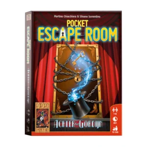 Actiespel - Pocket - Escaperoom - Achter het gordijn - 12+