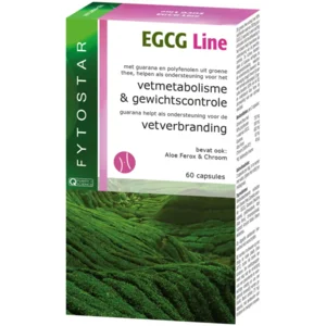 Fytostar egcg line 60caps -vetverbanding & gewichtscontrole