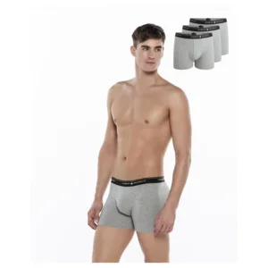 Punto Blanco Boxershort Heren: Grijs ( per 3 verpakt ) ( PUN.2 )