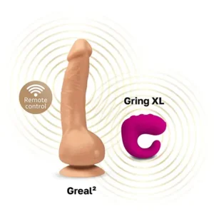 Gvibe Greal Vibrerende Dildo 18 Cm