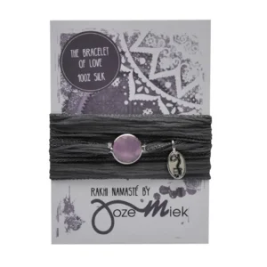 Rakhi Namasté wikkelarmband Mae Chan grey