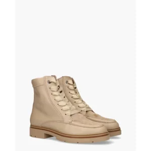 DLSport 6768 Beige Dames Enkellaarsjes