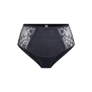 Lingadore Daily tailleslip in zwart en nude