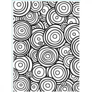 Darice - Multi circles - embossing folder