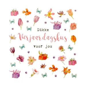 Kaart - JBS - Dikke verjaardagskus voor jou - JBG037-A