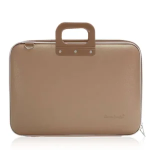 Bombata Laptoptas Maxi Classic taupe 17"