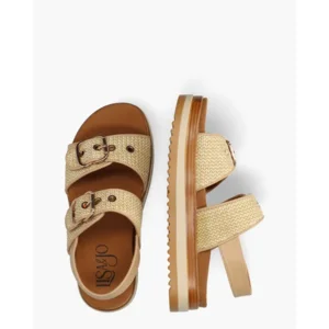 Lisa & Jo Zette Beige Damessandalen