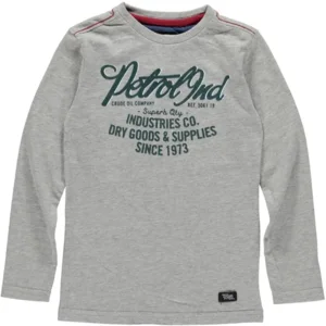 supersoft longsleeve grey green flockprint