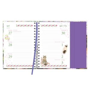 Spiraal agenda - 2026 - Franciens katten - Laura - 11x15.5cm