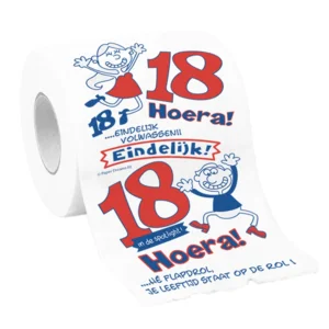 Toiletpapier - 18 Jaar