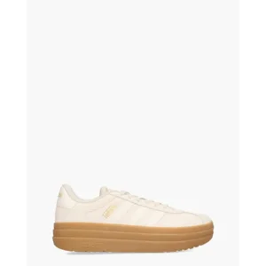 Adidas VL Court Bold JQ5633 Beige/Wit Damessneakers